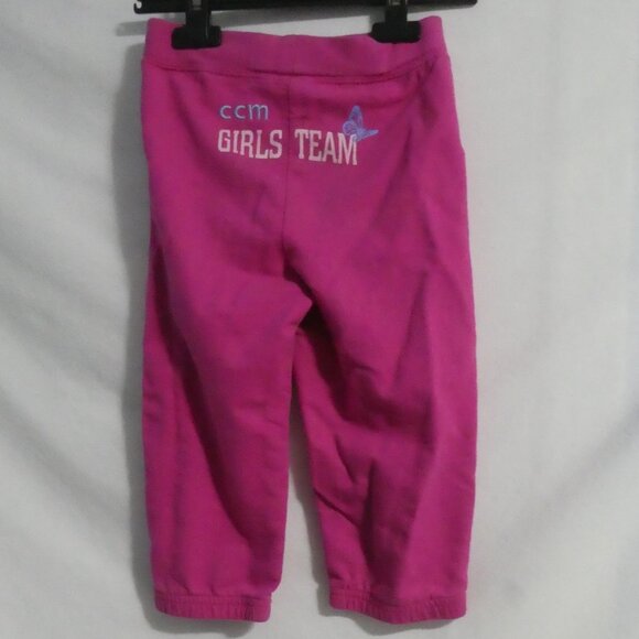 CCM | size 2 | CCM Girls Team | Pink Sweatpants - Picture 2 of 16